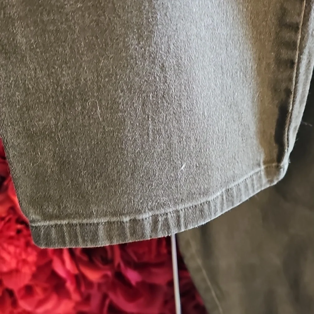 Avenue Women's  Brown Jean Legging Pants, Elastic Waist Size 22Tall - Picture 4 of 5